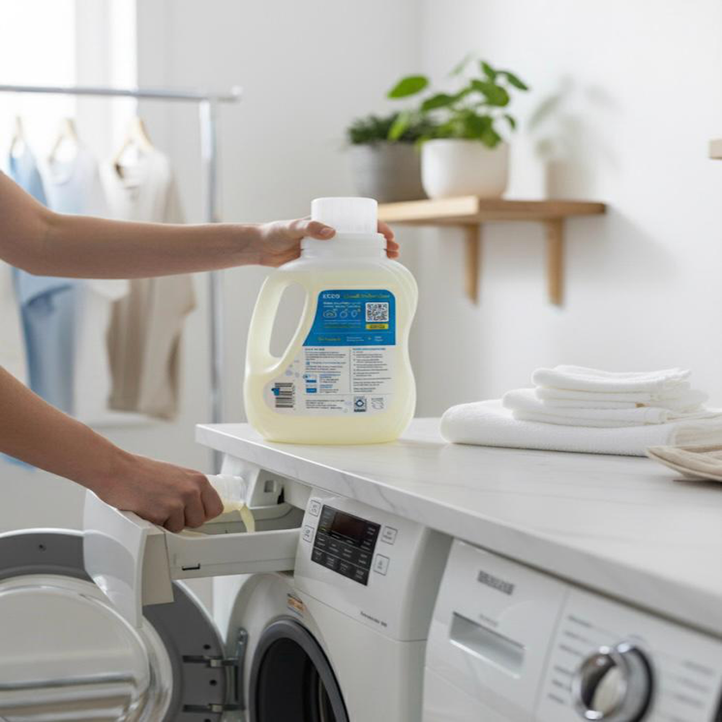 Earth Friendly Products Free & Clear Hypoallergenic Laundry Detergent 50 fl. oz.