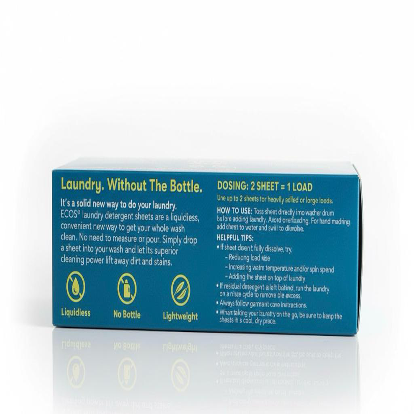 Earth Friendly Products Free & Clear Laundry Detergent Sheets 50 count