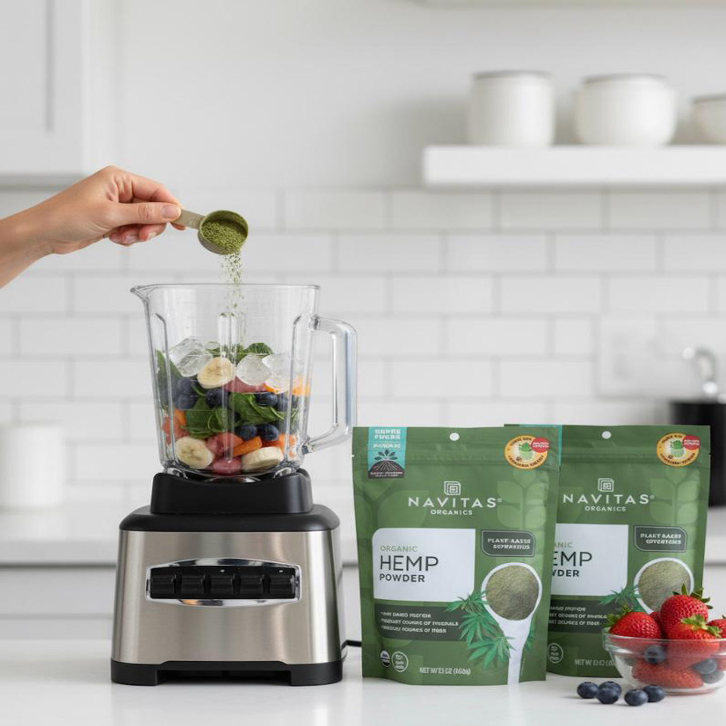 Navitas Organics Hemp Powder 12 oz.