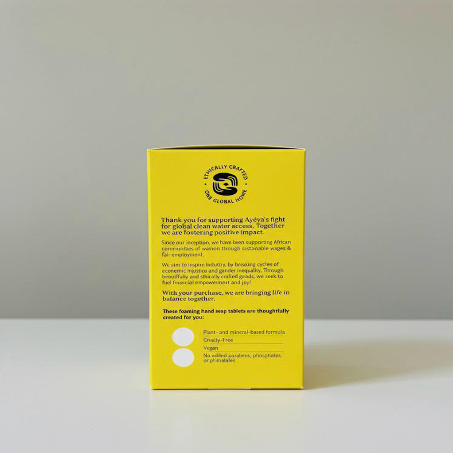 Ayeya Citrus Hope Foaming Hand Soap Starter Kit