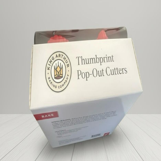 King Arthur Baking Company Thumbprint Cookie Cutters Set of 4