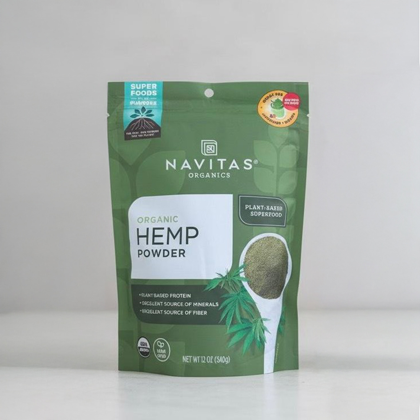 Navitas Organics Hemp Powder 12 oz.